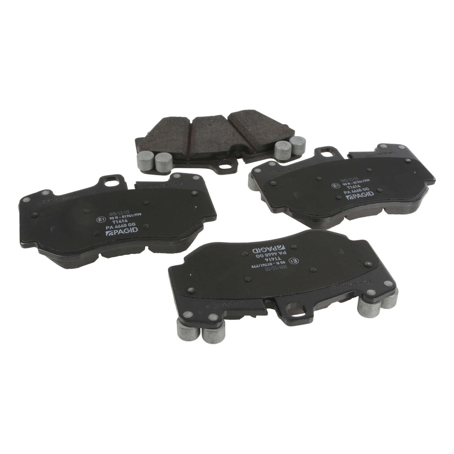 Pagid OE Formulated Brake Pad Set, w/ Shims