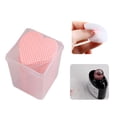 thumbnail image 1 of Almohadillas De Algodón Para Uñas 200 almohadillas de algodón para uñas, almohadillas de papel limpiador sin pelusa, herramienta de limpieza de uñas (rosa) Likrtyny Cuidado Belleza, 1 of 6