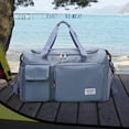 thumbnail image 4 of Bolsa de Viaje Impermeable Zulema Duffel Wet Equipaje Ligero para Yoga Gimnasio Azul, 4 of 8