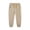 Solid Khaki, variant on ATAIKU Toddler Kids Boys Cotton Pull On Active Jogger Baby Girls Pure Color Long Pants Casual Sweatpants 4T