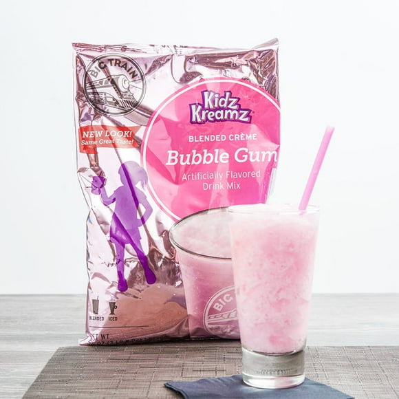 Big Train 3,5 lb. Bubble Gum Kidz Kreamz Blended Crème Frappé Mix