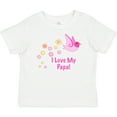 thumbnail image 3 of Inktastic I Love My Papa Girls Baby T-Shirt, 3 of 5