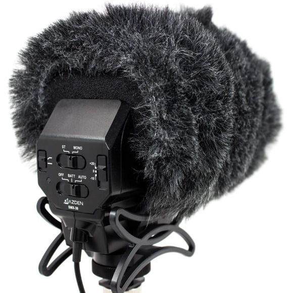 Cubierta de parabrisas peludas Azden SWS-30 para micrófono SMX-30 AZDEN (SWS-30) FURRY WINDSHIELD PARA SMX-30