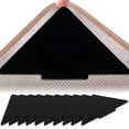 thumbnail image 1 of HBFAGFB 10 Pcs Double Sided Non Slip Reusable Rug Stopper, Washable Rug Pad Grippers for Hardwood Tile Floors Carpets Floor Mats, Black, 1 of 2