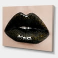 thumbnail image 3 of Designart ' Close-Up Of Gorgeous Female Lips I ' Modern Canvas Wall Art Print, 3 of 4