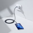 thumbnail image 4 of Cable Para iPhone Baseus Tipo C A Lightning Crystal 20w 2m Gris Baseus BSCBCRY20W2M, 4 of 8