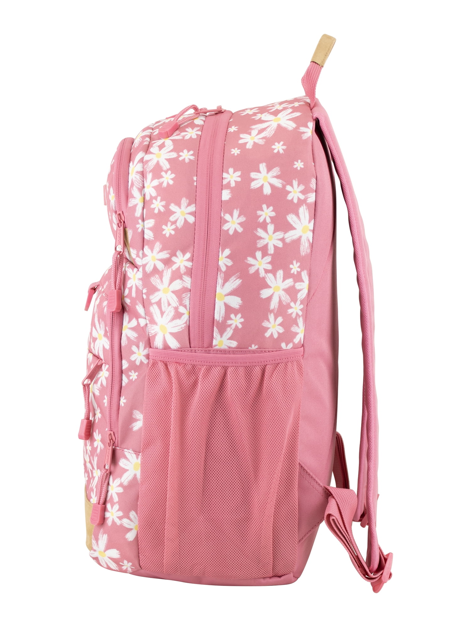 Eastsport Unisex 19" Aero Core Backpack, Pink Traditional Daisy