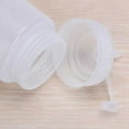 thumbnail image 4 of 2X Dispensador de Botella de Compresión de Salsa de Plástico Transparente Blanco de 250 Ml con Tapa, 4 of 4