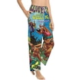 thumbnail image 2 of Animation Scooby Doo Women's Pajama Pants Lounge Daily Novelty Cozy Sleep Bottoms Pants Sleepwear With Pockets, 2 of 8