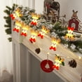 thumbnail image 4 of WIZUTIZ Christmas Lights Outdoor LED Christmas Lights for Tree Clear Hanging Lights String Ornaments String Lights Indoor Outdoor Party Christmas Hanging Decor Pendant, 4 of 5