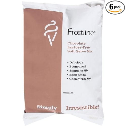 6 pack Ice cream mix, soft serve