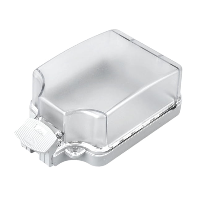 Lipstore 2 Pieces Outdoor Outlet Cover Waterproof for Garden Kitchen Home Improvement For Recessed Socket