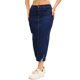 thumbnail image 4 of FALDA DE JEAN MIDI PENCILL DE MUJER CHIC DE DENIM ALTO CINTURA CON RASGOS Y HEM BRUTO EN AZUL OSCURO L, 4 of 6