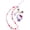 Hello Kitty - Soccer, variant on Hello Kitty and Friends Beaded Wristlet Universal Charm Strap [Soccer Series] – Cute Wrist Strap for Cell Phone Camera Keys AirPods – Hello Kitty