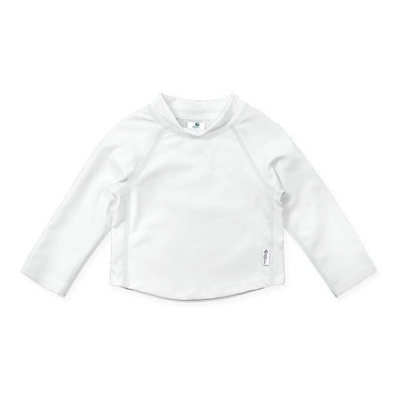 green sprouts UPF50 Rashguard-White-3T