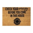 thumbnail image 1 of Dsscvnef Funny Doormat Farmhouse Welcome Rug Decorative Front Door Mat English Floor Carpet Positive Energy Home, 1 of 4