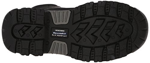 Skechers for Work Men's Burgin Work Boot, Black Skechers for Work Men's Burgin Work Boot, Black