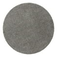 thumbnail image 3 of Unique Loom Solid Shag Collection Area Rug (7' 1" Round Cloud Gray), 3 of 7
