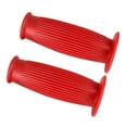 thumbnail image 3 of 1 Par de Puño Acoples para Manillar à moto / Manillas Antideslizantes para Motocicleta / con Antideslizante Rojo 22 24MM, 3 of 6