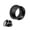 Black, variant on MATROOY Pair Surgical Steel Ear Plugs Gauges Earrings Flesh Tunnel Expander Piercing-Black-3/4" (20 mm)