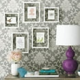 thumbnail image 3 of Damask Peel & Stick Wallpaper, 3 of 41