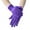 Purple, variant on Gloves for Women Red Fashion Solid Color Short Stretch Ceremonial Dance
