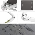thumbnail image 3 of Toldo de brazo plegable Toldo retráctil Parasol Toldo de sol Cubierta de toldo Toldo de patio al aire libre Toldos de cubierta Sunsetter con manivela manual, gris, 250 x 200 cm esquí esquí Gafas de esquí, 3 of 5