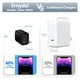 thumbnail image 2 of Cargador Ernydal 65W GaN Dual USB-C USB-A Fast negro, 2 of 7