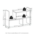 thumbnail image 2 of Furinno Classic Desk Top Organizer Bookshelf in White, 2 of 6