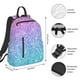 thumbnail image 2 of Disketp Multicolor Glitter Mochila Ligera e Impermeable, Mochila de Día Resistente para Viajes, Senderismo y Uso Diario para Hombre y Mujer, 2 of 7