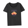 thumbnail image 4 of Camiseta para Mujer Verano Regular Fit Manga Corta Top para Viaje Caminar Viajar M, 4 of 7