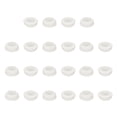 thumbnail image 1 of Grommets de Caucho de Silicona Uxcell, 22 Pcs 7/8"(22mm) Agujero de Perforación, 11/16"(18mm) Diámetro Interno. Tapón de Goma para Cableado de Sistema de Irrigación Firewall, Blanco, 1 of 5