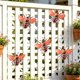 thumbnail image 4 of Adorno colgante de hierro para jardín – Adorno de mariposa de metal pintado a mano para valla exterior, patio o terraza – Artesanía rústica resistente a la intemperie, 4 of 6