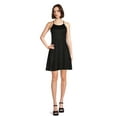 thumbnail image 2 of No Boundaries Juniors' High Neck Lace Dress, Sizes XS-XXXL, 2 of 5