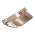 thumbnail image 3 of S SERENABLE Pointe de Moto pour Casque 3/4 Résistant aux Rayures Marron Marron2, 3 of 6