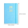 thumbnail image 4 of Shisuyan Bloc-Notes d'Agenda Plans d'Impression en Anglais Carnet de Planification Carnet A5 pour Étudiants, 4 of 9