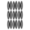 thumbnail image 2 of Oval  Ball, 18PCS Portable Black Color  Rattlesnake Egg Sturdy Multifunctional Wide Application  for Industrial Users, 2 of 8