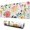 Yellow Flowers, variant on Rose Flowers mouse Padswaterproofwashable for Office Home Work GamingmousepadsRubber Base Mousepad with Stitched Edges 31.5x11.8inches