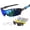 Blue Copper, variant on Polarized  Sunglasses Cycling Sun Glasses for Men Women with 5 Interchangeable Lenes for Running Driving