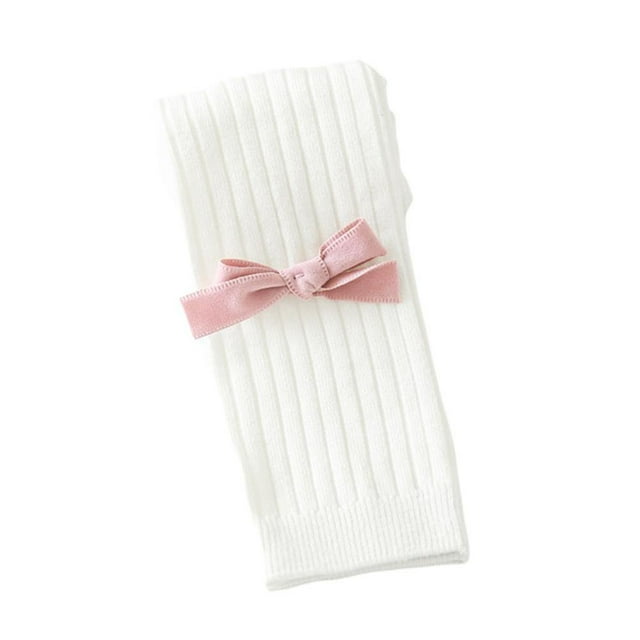 PENGXAING Lot de 3 Filles Tout-Petits Bébé Chandail Côtelé de Base et Leggings Collants Sans Pieds Enfants Petites Filles Robe Bas Haut Pantalons