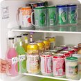 thumbnail image 2 of Caja de almacenamiento para latas fácil de abrir, suministros de cocina, caja de almacenamiento de bebidas para refrigerador, 4 secciones, 4 Uds. JM, 2 of 5