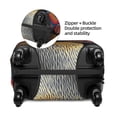 thumbnail image 2 of Gukieu Abstract Pattern Penguin Print Suitcase Protective Cover, Elastic Zipper Buckle Suitcase Protective Cover, Suitable for Travel, Business Trip-Large, 2 of 7