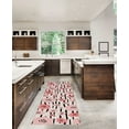 thumbnail image 4 of Laurel 2' x 8' Washable Runner, Ivory and Pink, 4 of 6
