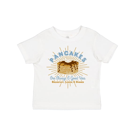 Inktastic Pancakes Good Idea Boys or Girls Toddler T-Shirt