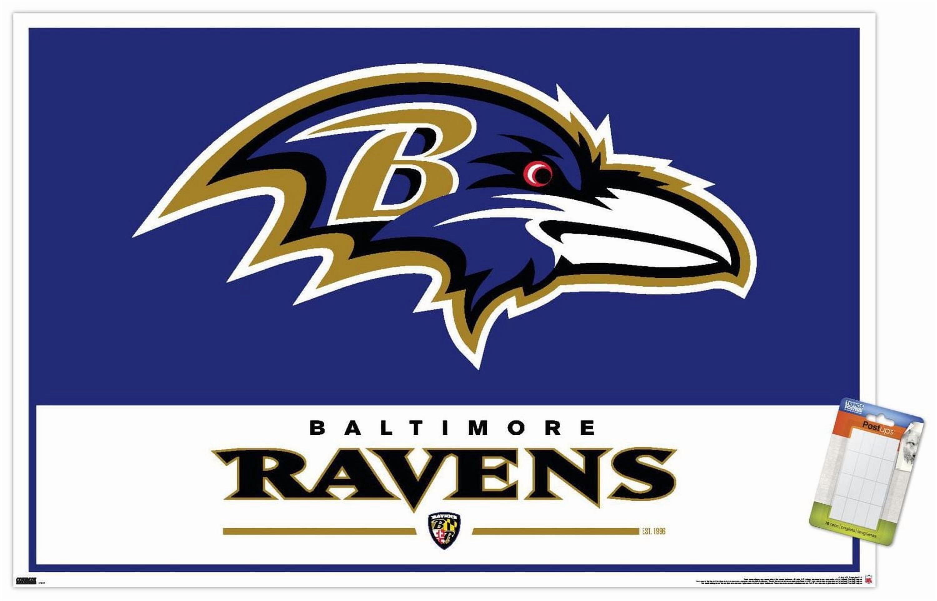 NFL Baltimore Ravens - Logo 21 Wall Poster