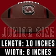 thumbnail image 6 of Franklin Sports South Carolina Gamecocks Kids NCAA Youth Football - Official College Team Junior Footballs with Team Logos for Kids - Kids Junior Size PVC Football - Backyard + Tailgate Ball - 8.5", 6 of 9