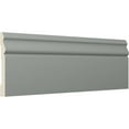 thumbnail image 2 of Ekena Millwork 3 3/4"H x 1/2"P x 94 1/2"L Aberdeen Baseboard Moulding (2-Pack), 2 of 6