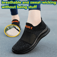 thumbnail image 5 of Cyiecw Cozy and Breathable Sock Shoes for Women and Men Casual fashionable and versatile Walking Shoes Lightweight Elastic Sock Athletic Running Shoes, 5 of 7