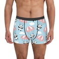 thumbnail image 2 of Goofa Cute Panda Flying in the Sky Printed Men's Boxer Briefs Underwear, Moisture-Wicking Underwear, Trunk,Soft and Breathable Cotton Underwear-Small, 2 of 9