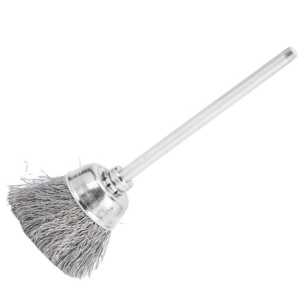 Cepillo de Limpieza para Taladro, Alambre de Latón, Broca de Limpieza para Unas, Cepillo de Limpieza para Taladro, Herramienta Limpiadora de Uños, Limpiador